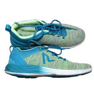 Vionic Agile Adley Teal Green Athletic Sneakers Womens Size 8 Lightweight